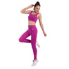 Heka Chess Move Square Neck Padded Sports Bra - Blessing Magenta