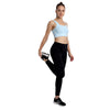 Heka Chess Move Square Neck Padded Sports Bra - Splash Blue