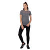 Heka Women Milestone Grey Marl Tee - Grey Blue