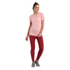 Heka Women Midley Active Tee - Panther Pink