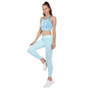 Heka Seamless Camouflage Active Tights - Mauritius Blue