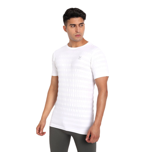 Heka Seamless Blaze Move T-Shirt - Snow White