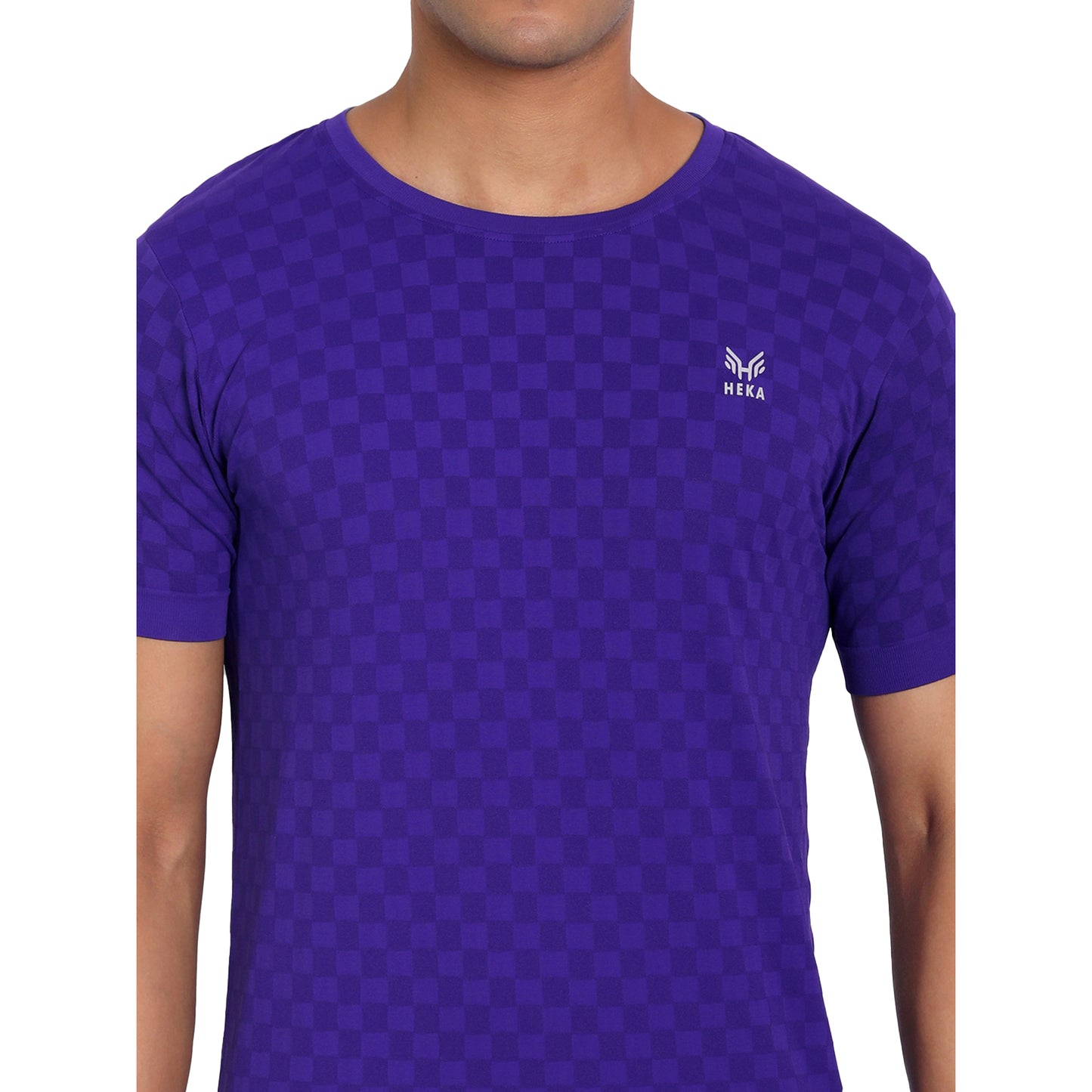 Heka Mens Chess Move Tee Midnight - Blue