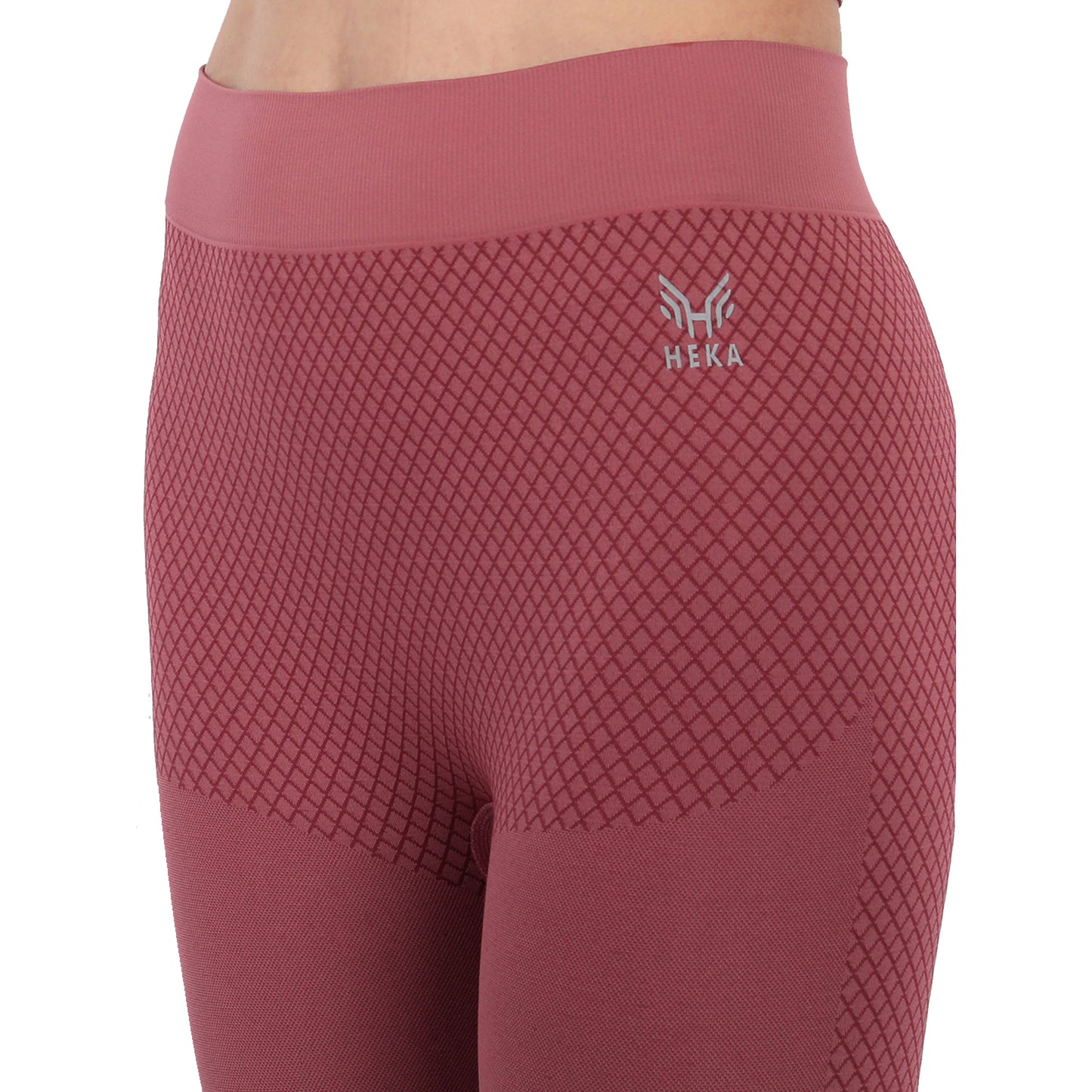 Heka Women Seam Aero Diagonal Tights - London Frost