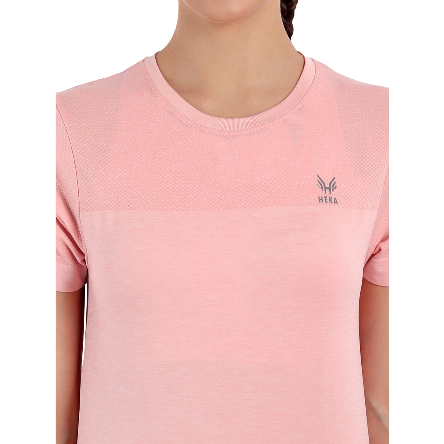 Heka Women Midley Active Tee - Panther Pink