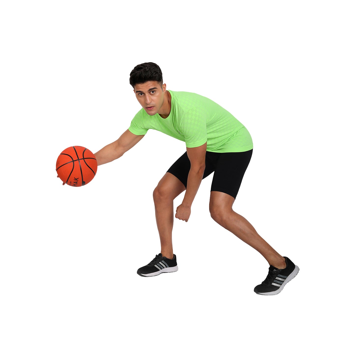 Heka Mens Chess Move Tee Neon - Green