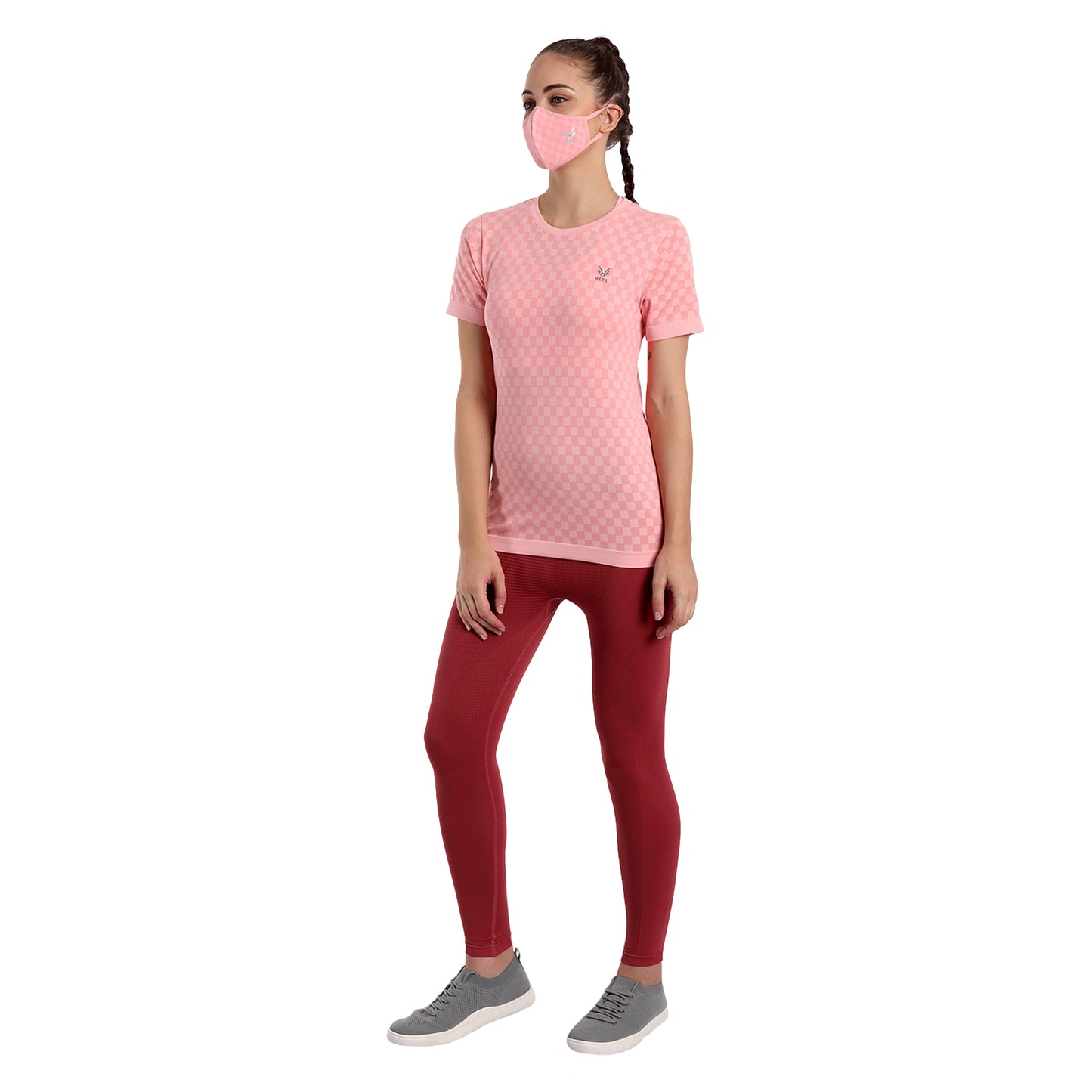 Heka Women Chess Move Tee - Panther Pink