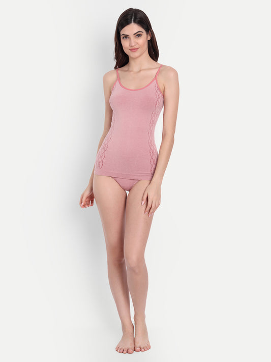 Heka Women Seamless & Breathable Graphic Camisole - Mistletoe