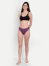 Heka Women Invisiwear Mid-Rise Polka -Dot Panty - Dusty Pink