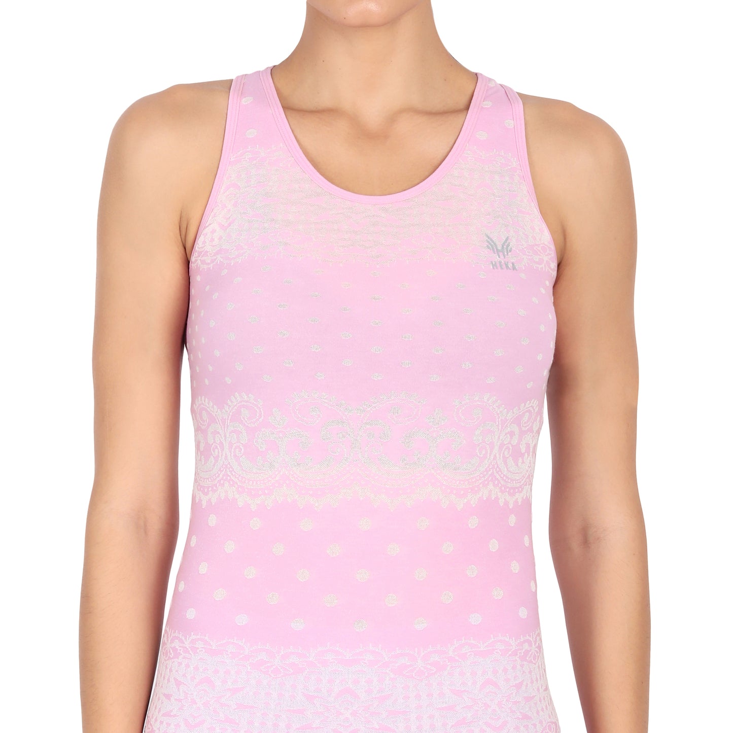 Heka Breathable & Functional Nilit Nylon Seamless Active Running - Pink