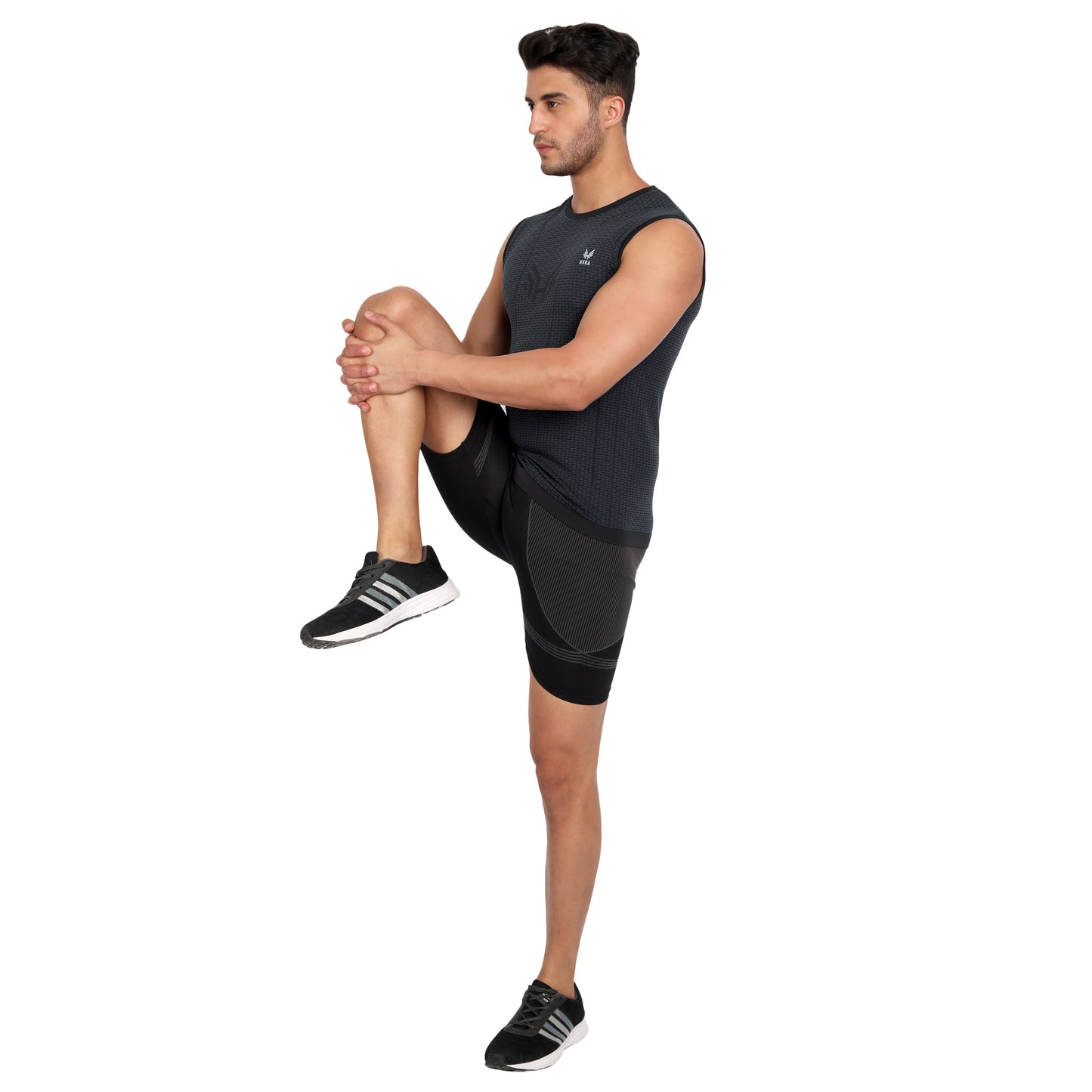 Heka Vest Mois-Tech Sweat Wicking & Dries Quick Training Vest - Black