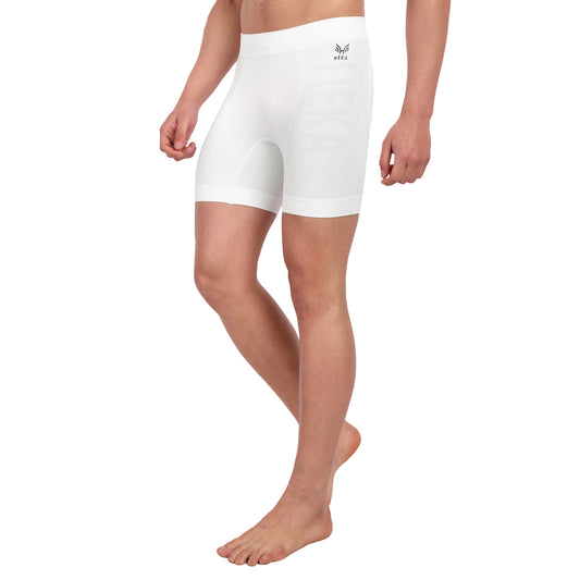 Heka Breathable Dry-Fit & Comfort Fit Shove Performance Seamless Boxer - White