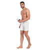 Heka Breathable Dry-Fit & Comfort Fit Shove Performance Seamless Boxer - White