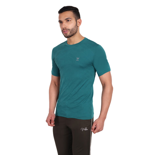 Heka Mois-Tech Sweat Wicking Iconic Men'S T-Shirt - Teal