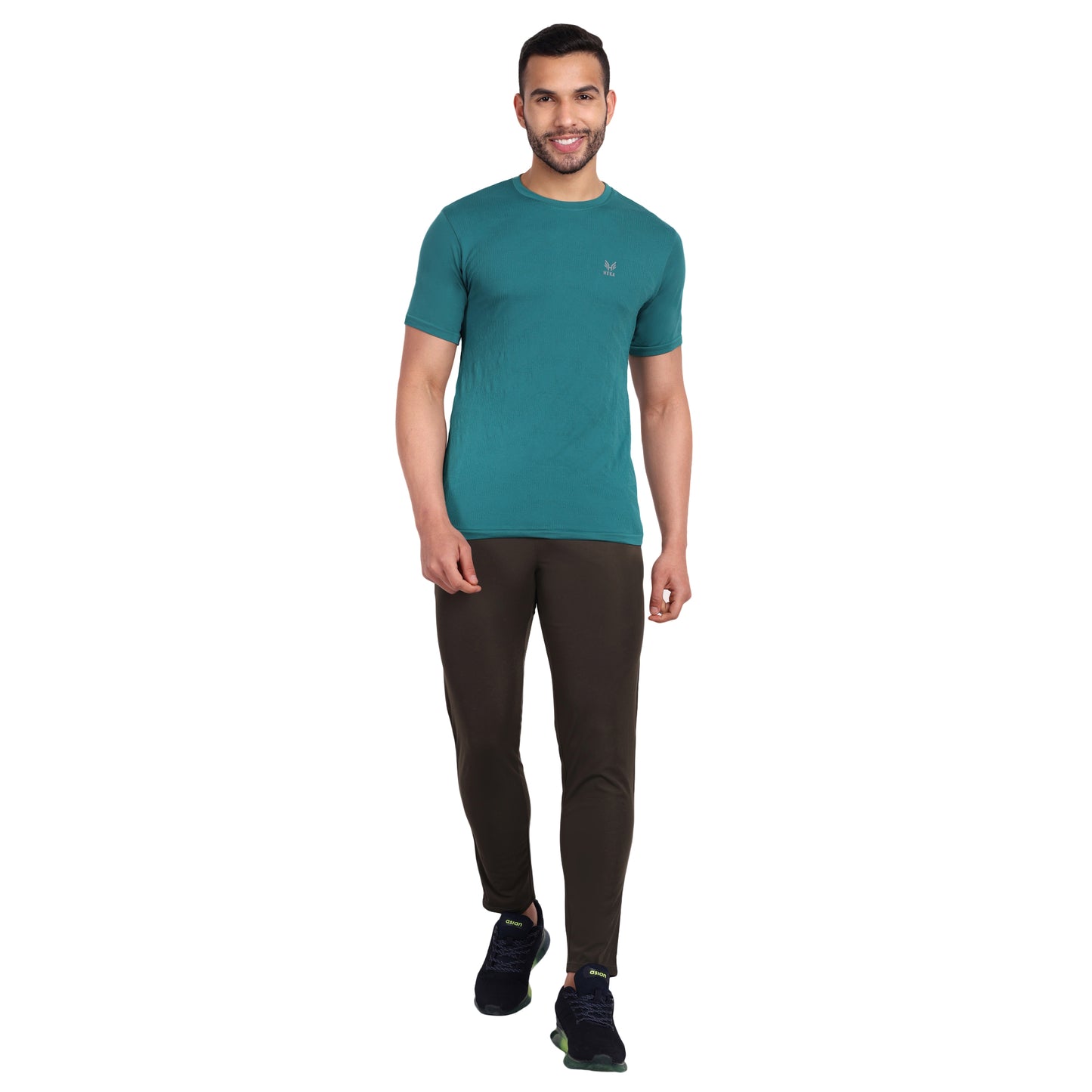 Heka Mois-Tech Sweat Wicking Iconic Men'S T-Shirt - Teal