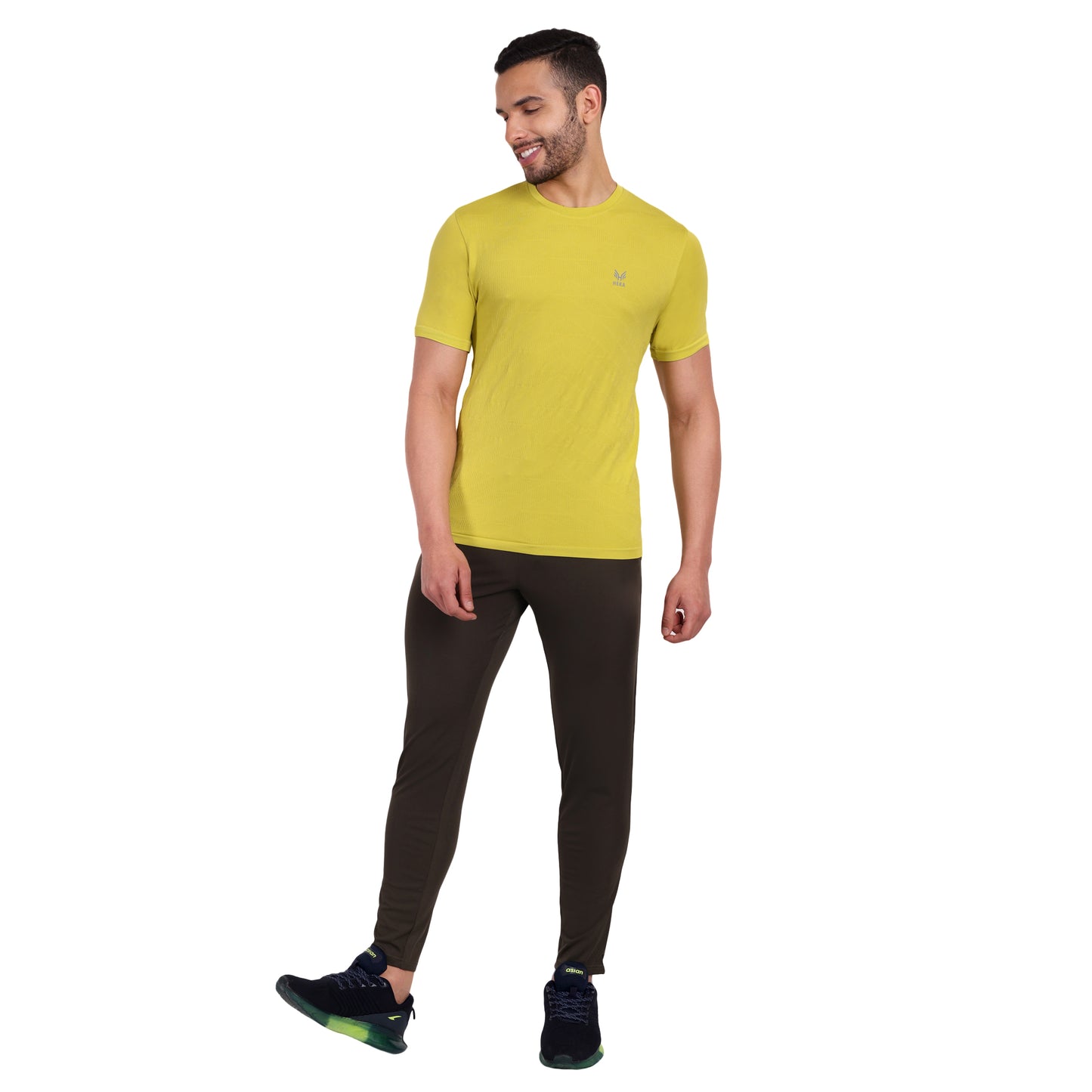 Heka Mois-Tech Sweat Wicking Iconic Men'S T-Shirt - Neon Yellow