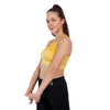 Heka Cross Back Strap Adjustable Padded Bra - Sunrise Yellow