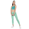 Heka Seamless Aero Diagonal Tights - Thai Forest
