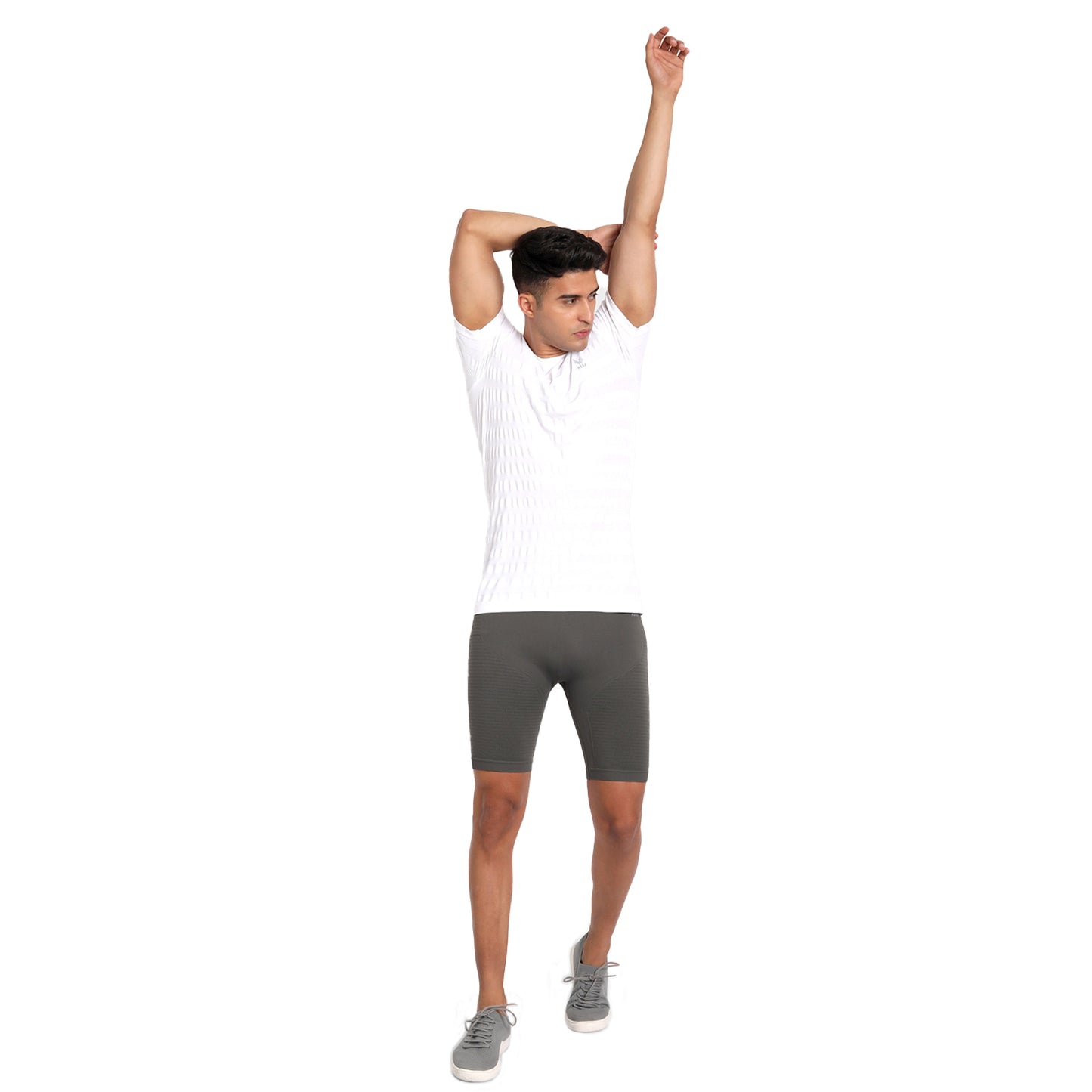 Heka Seamless Men Cycling Shorts - Davidson Grey