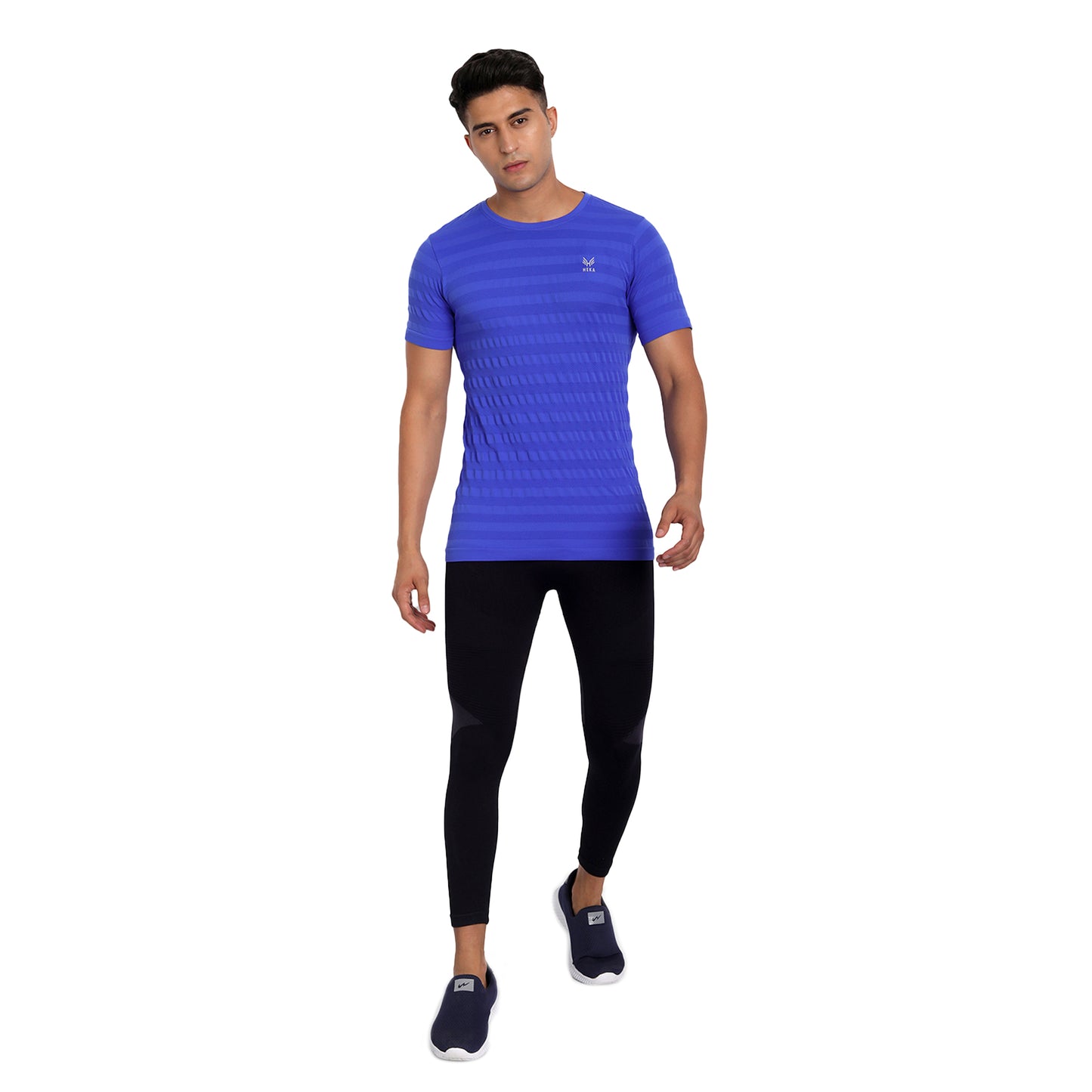 Heka Seamless Blaze Move T-Shirt - Royal Blue