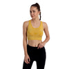 Heka Seamless Mélange Racerback Sports Bra - Sunset Orange