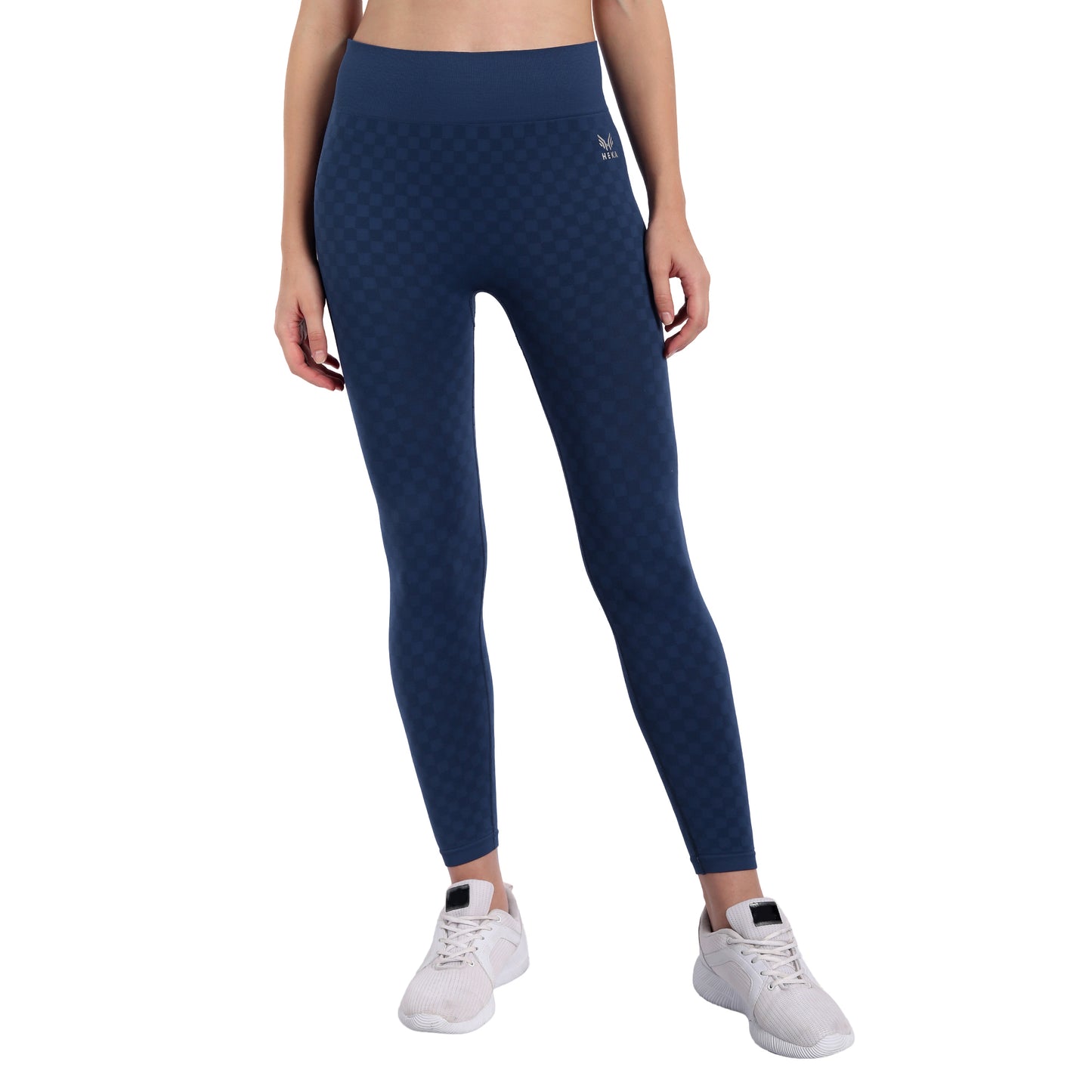 Heka Seamless Chess Move Tights - Midnight Blue