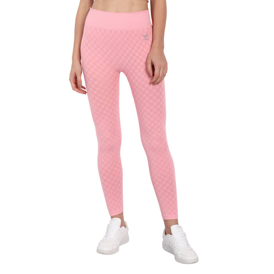 Heka Seamless Chess Move Tights - Panther Pink