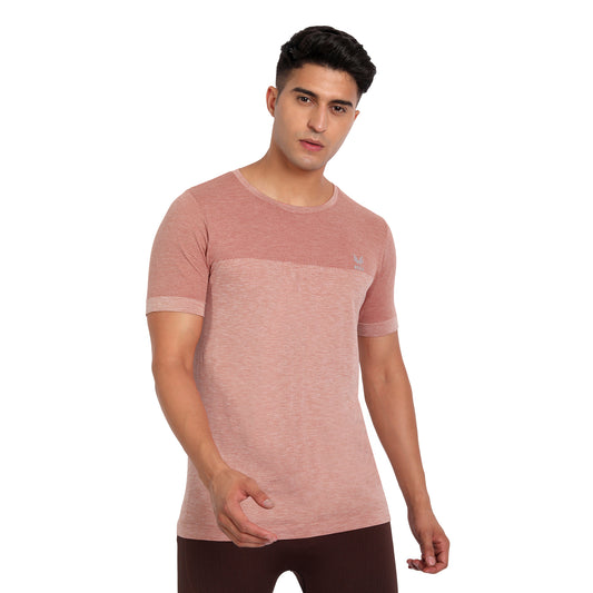 Heka Seamless Rambo T-shirt - Oak Brown