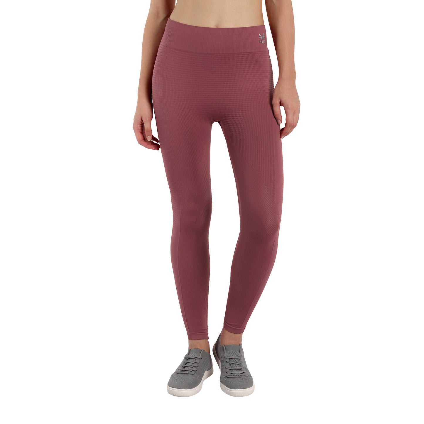 Heka Seamless Britney's Mid Compress Tights - London Berry