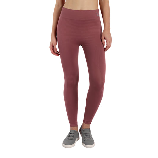 Heka Seamless Britney's Mid Compress Tights - London Berry