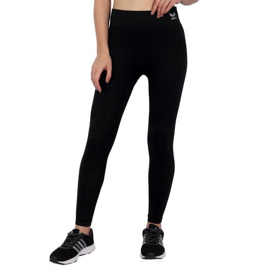 Heka Seamless Britney's Mid Compress Tights - Black