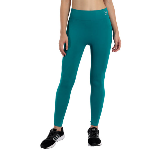 Heka Seamless Britney's Mid Compress Tights - Thai Forest