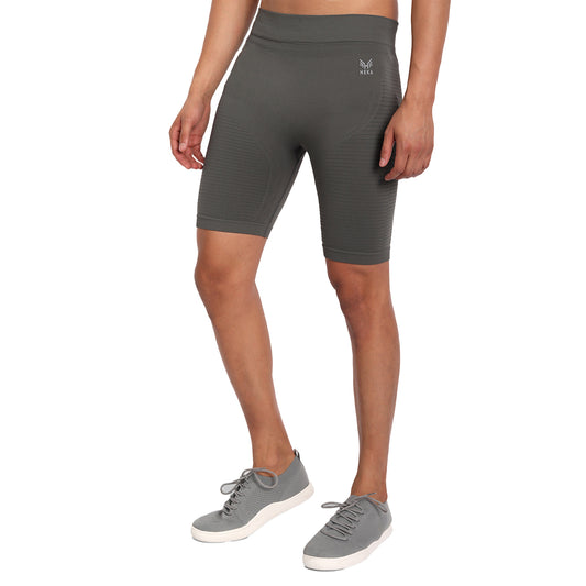 Heka Seamless Men Cycling Shorts - Davidson Grey