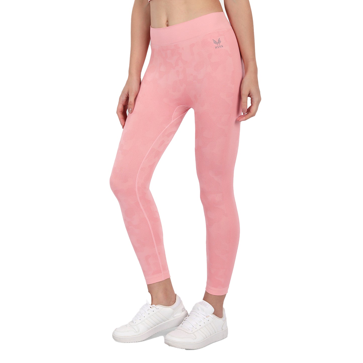 Heka Seamless Camouflage Active Tights - Panther Pink