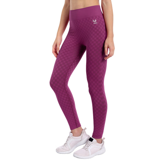 Heka Seamless Chess Move Tights - Blessing Magenta