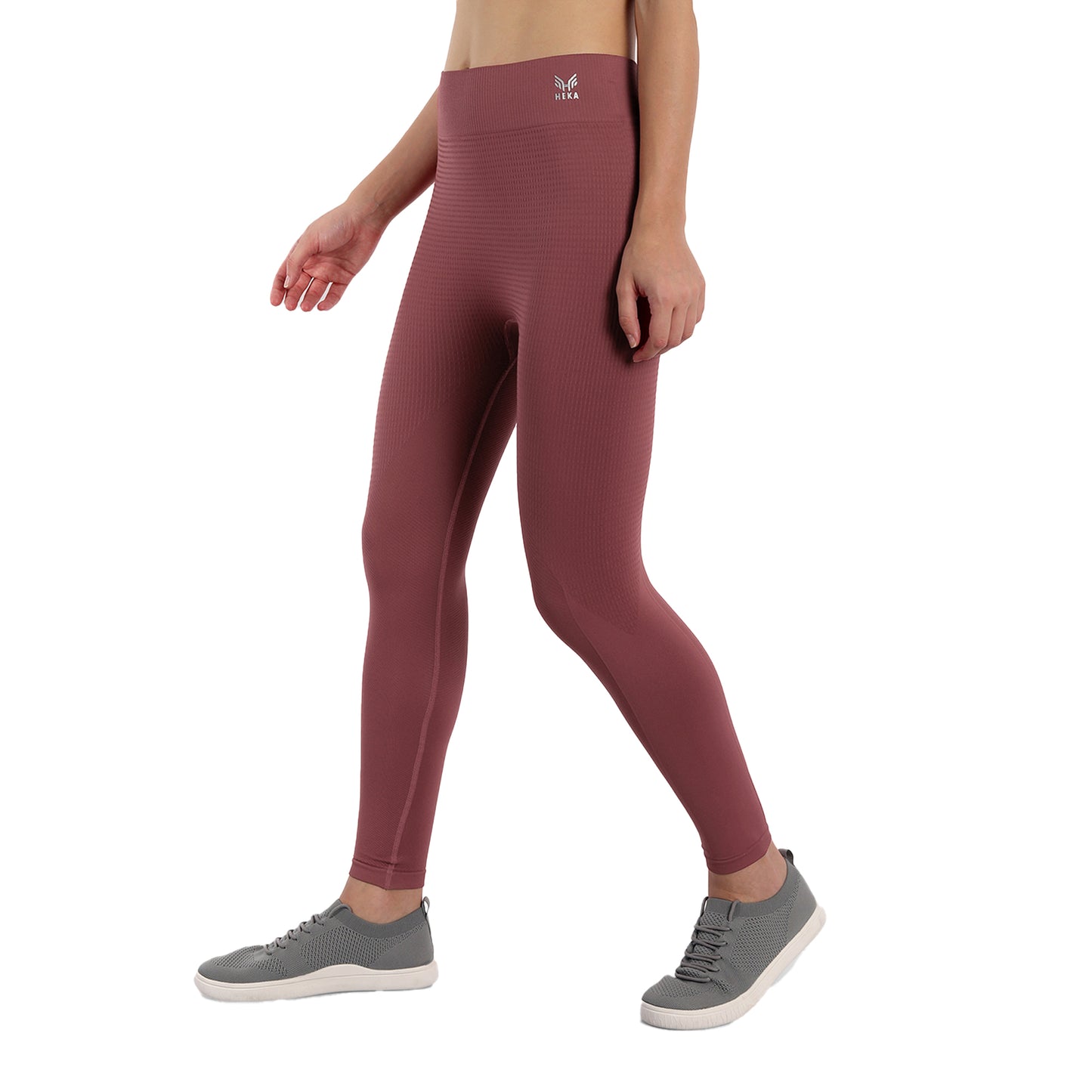 Heka Seamless Britney's Mid Compress Tights - London Berry