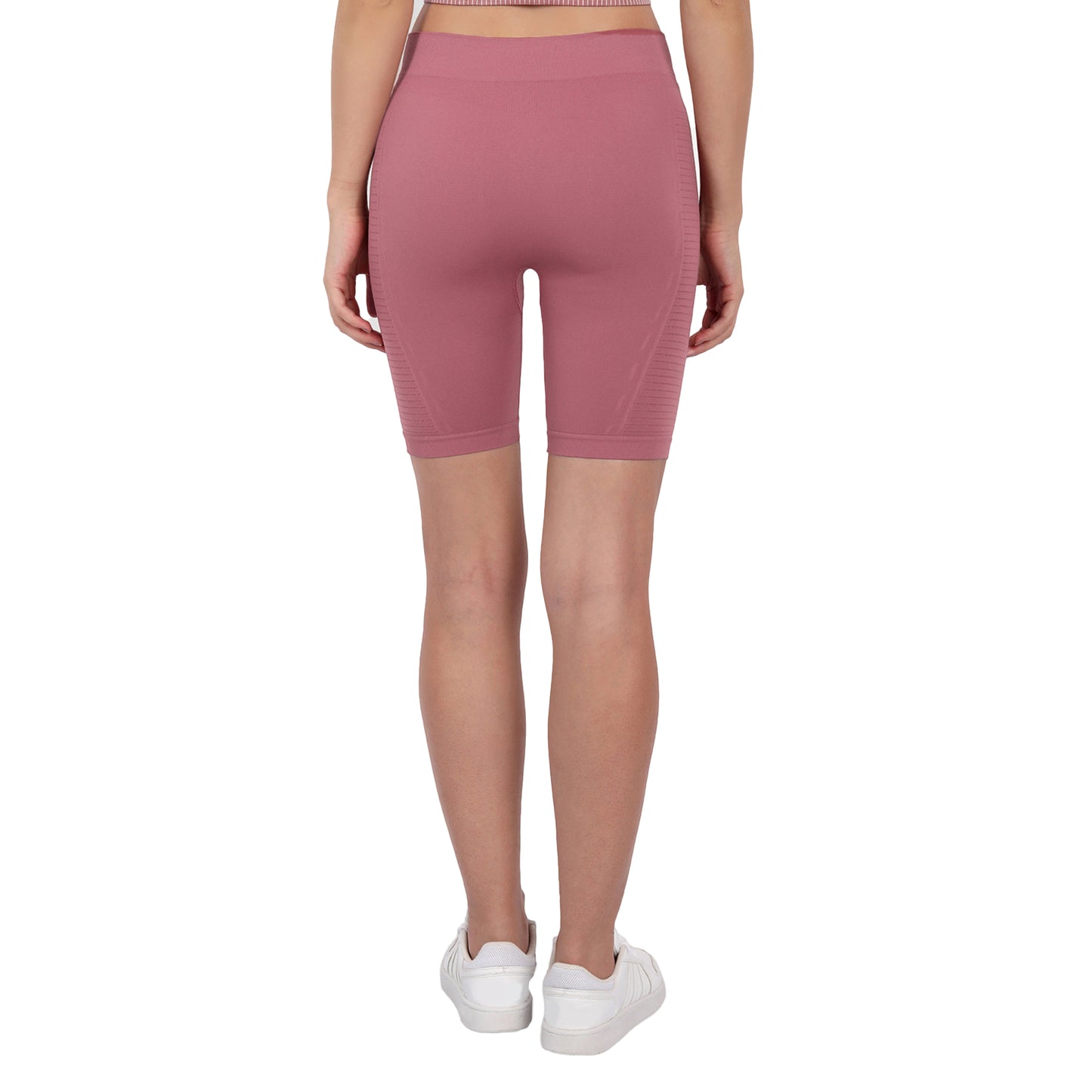 Heka Seamless Women Cycling Shorts - Purple Grapes