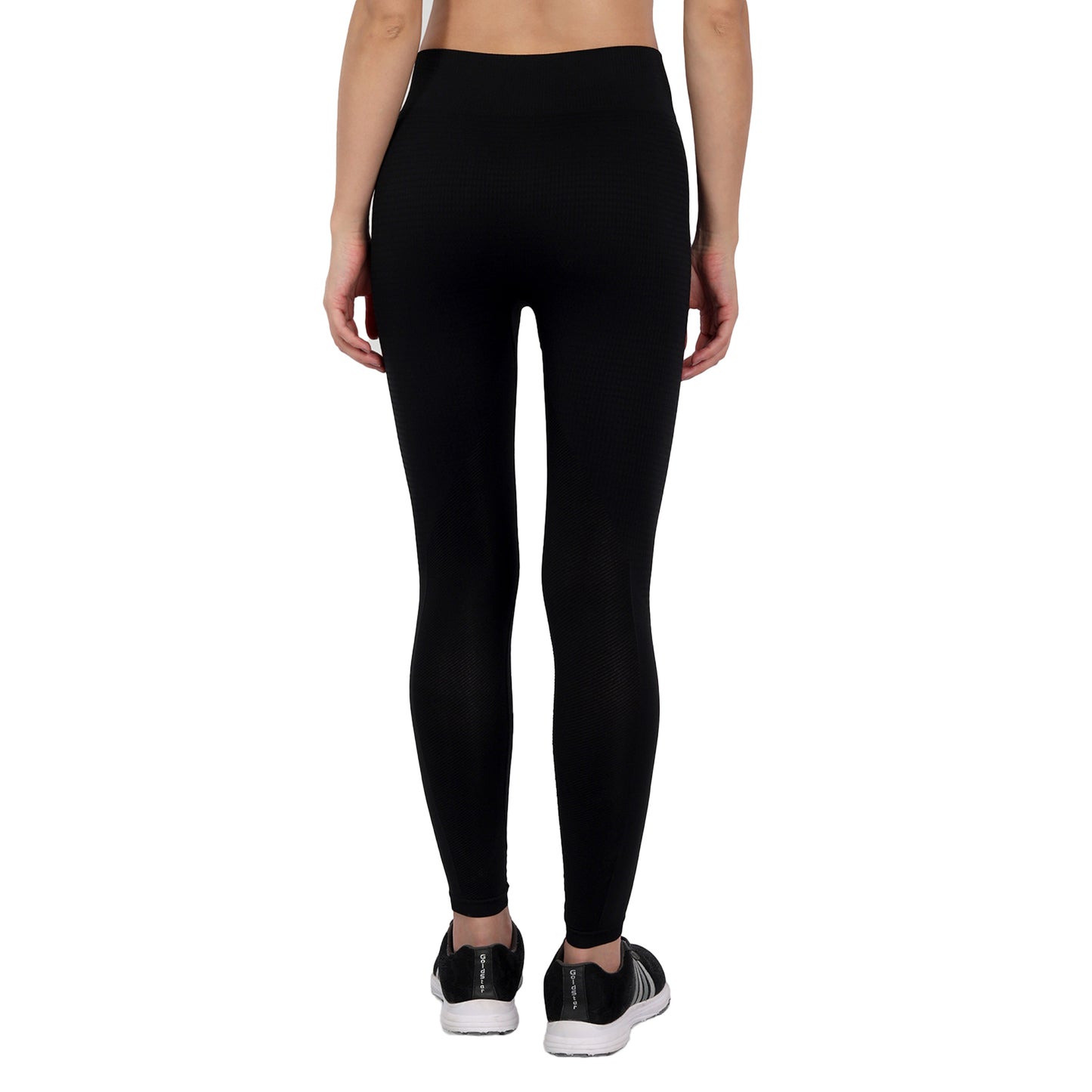 Heka Seamless Britney's Mid Compress Tights - Black