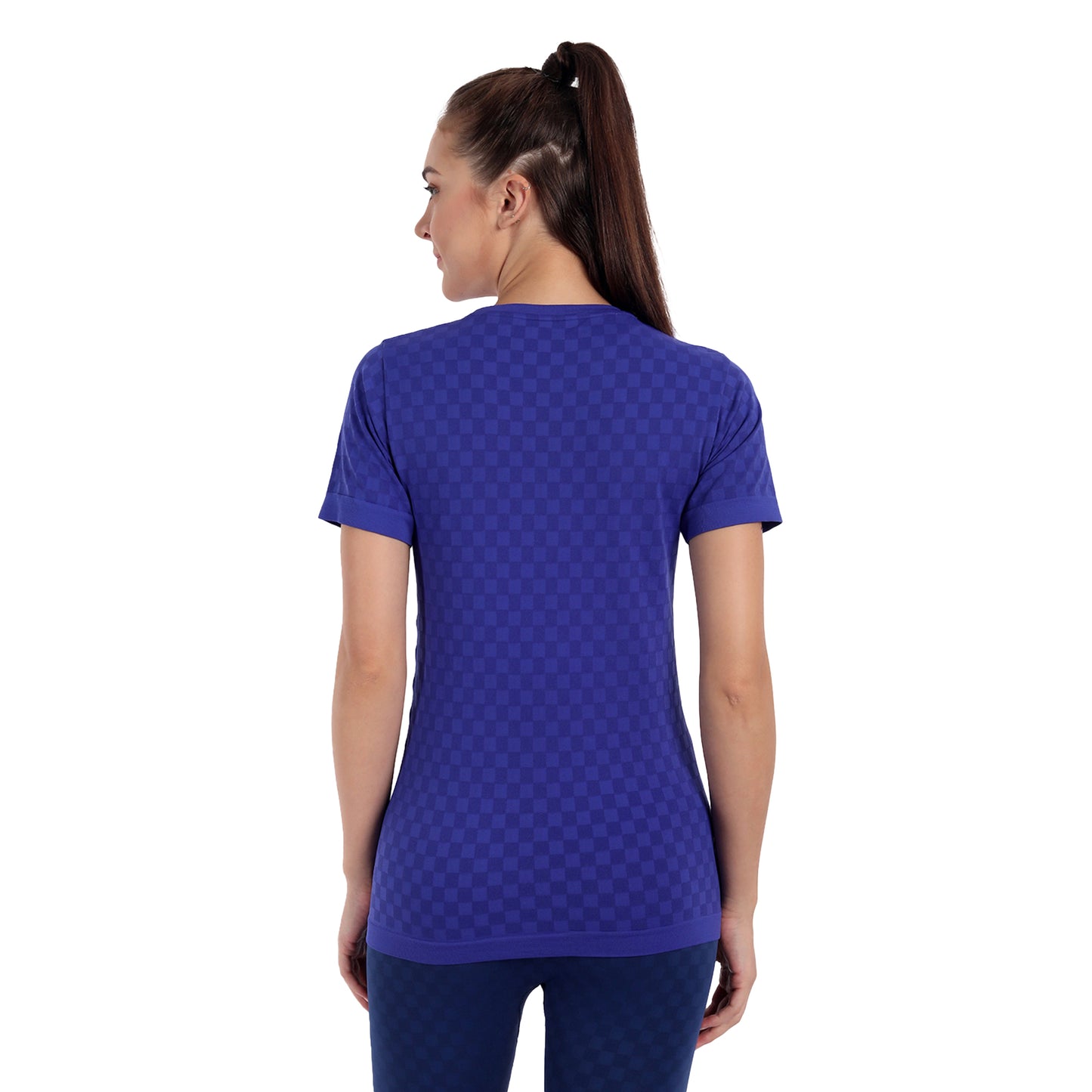 Heka Seamless Chess Move Women's T-Shirt - Midnight Blue