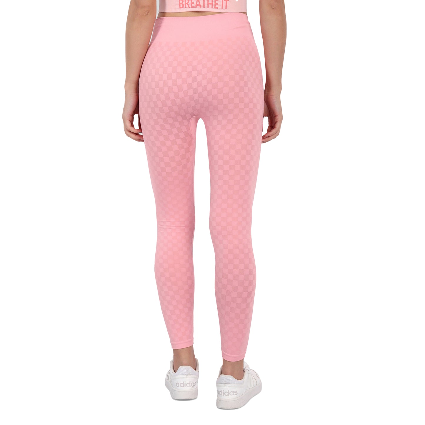 Heka Seamless Chess Move Tights - Panther Pink