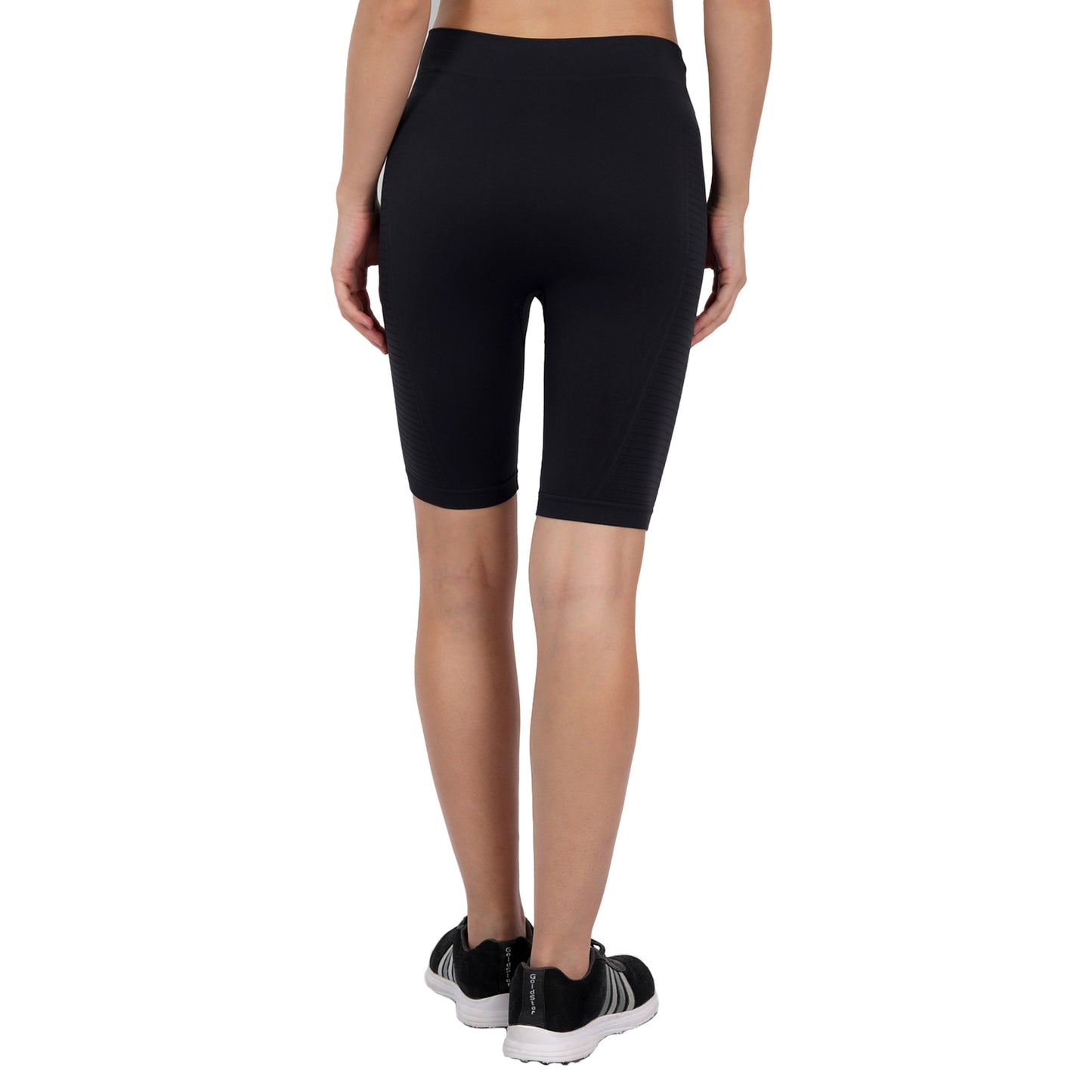 Heka Seamless Women Cycling Shorts - Black Cat