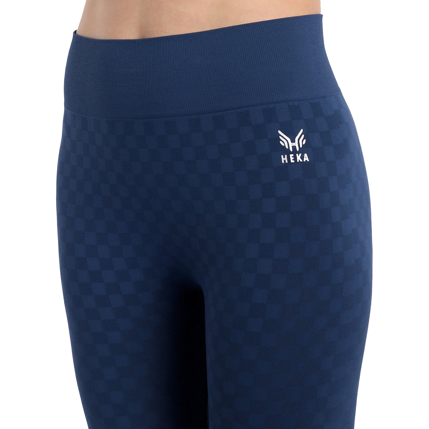 Heka Seamless Chess Move Tights - Midnight Blue