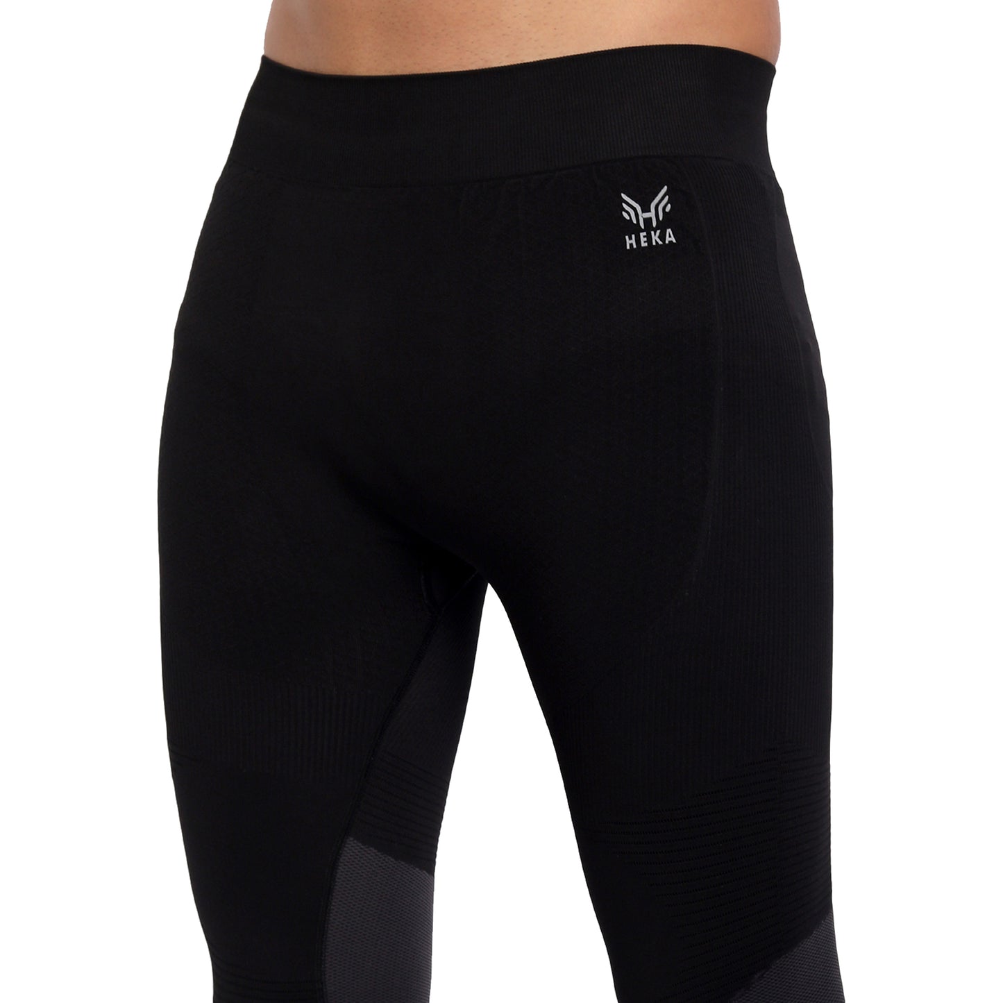 Heka Breathable Knitted Seamless Ultra Light Tights - Black Panther