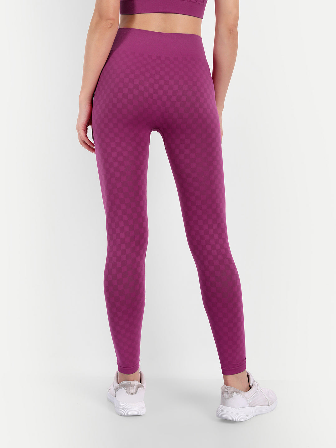 Heka Seamless Chess Move Tights - Blessing Magenta