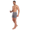 Heka Breathable Dry-Fit & Comfort Fit Shove Performance Seamless Boxer - Grey