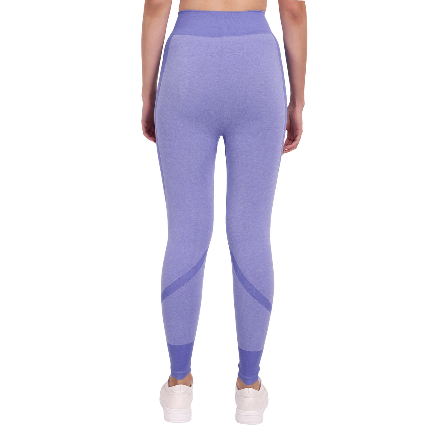 Heka Breathable Lux Melange Seamless Tights - Purple