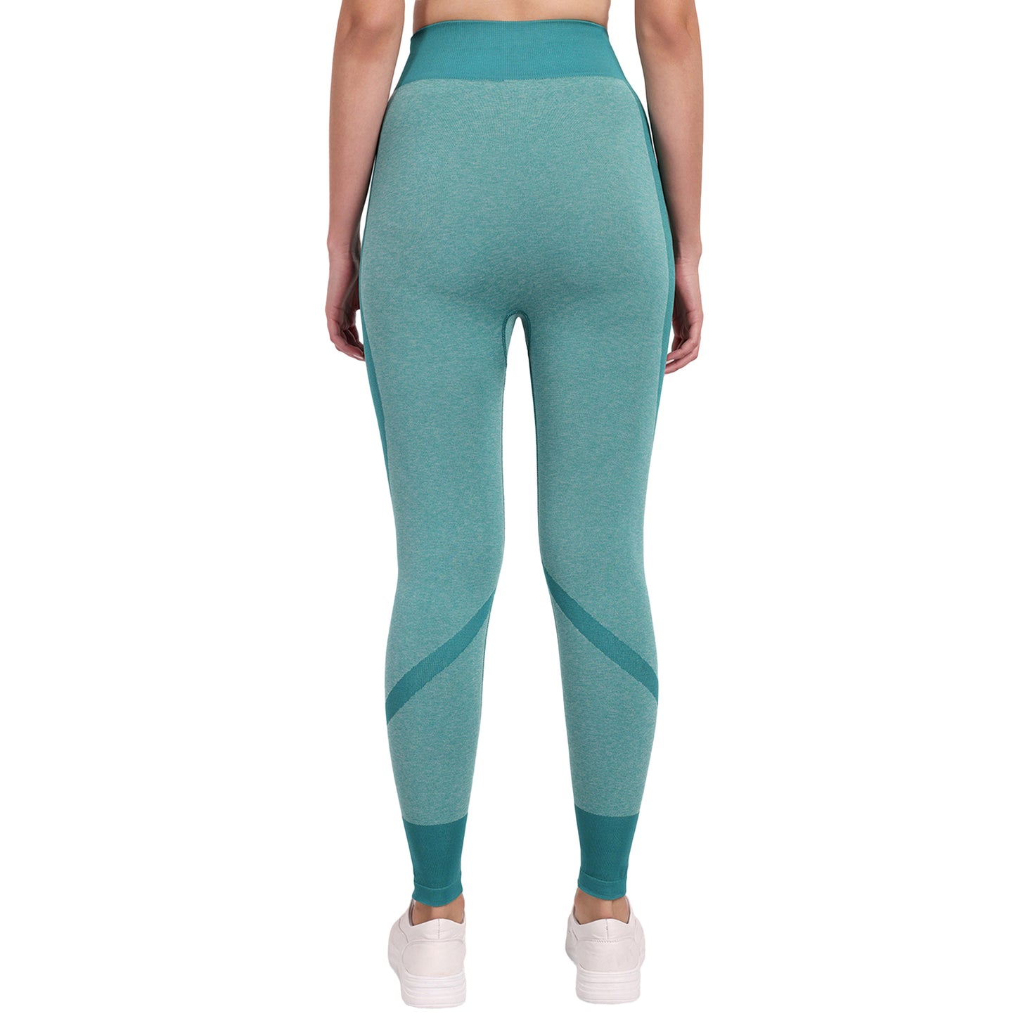 Heka Breathable Lux Melange Seamless Tights - Teal