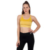 Heka Seamless Crossback Sports Bra - Sunrise Yellow